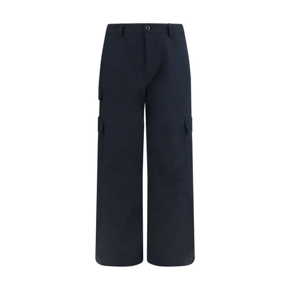 Balenciaga Men Straight-Leg Cargo Pants